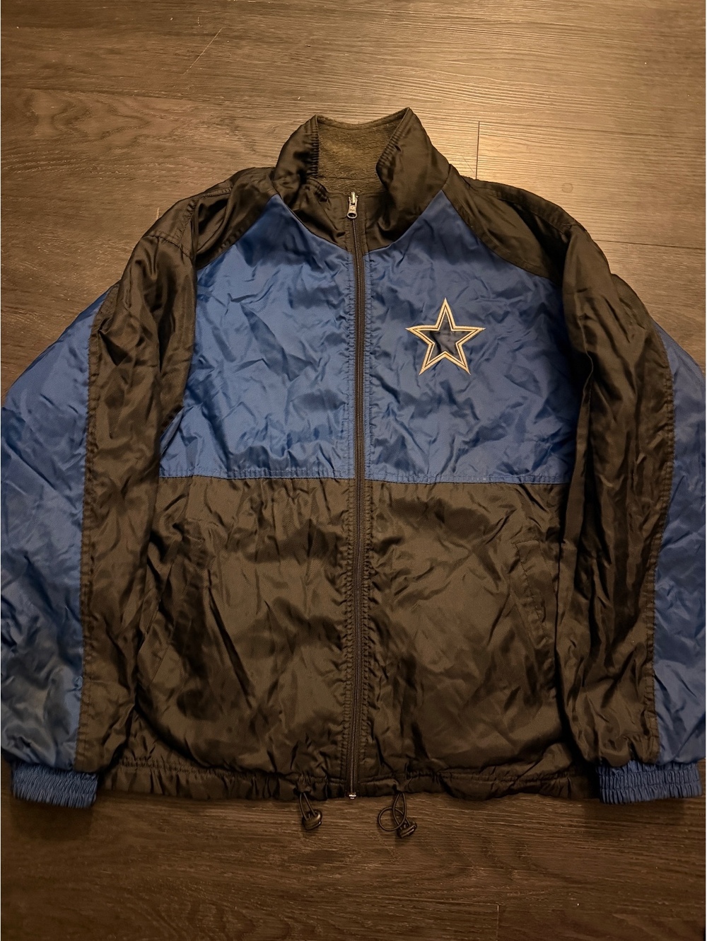 Vintage Dallas Cowboys G-III Carl Banks Reversible Jacket L